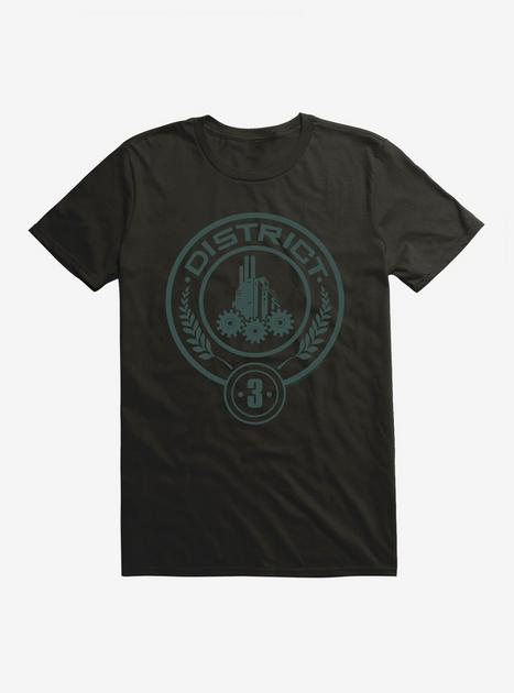 T-shirt - Hunger Games - District 4 (large) (medium) (small) (donna