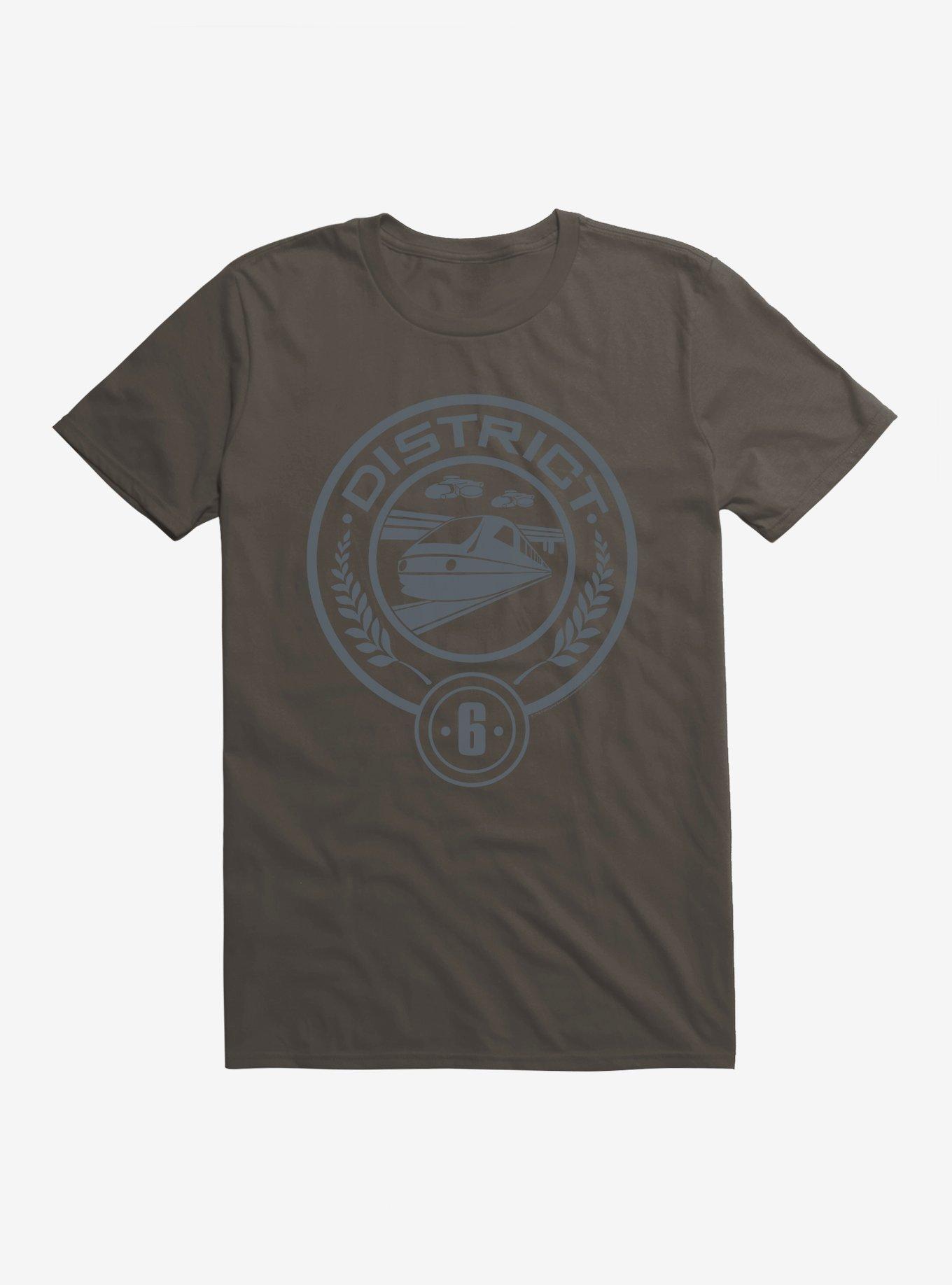 Hunger Games District 6 Logo T-Shirt - BLACK | Hot Topic