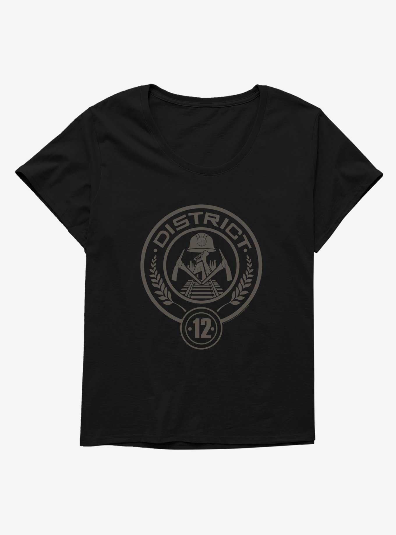 Hunger Games District 12 Logo Girls T-Shirt Plus Size, , hi-res