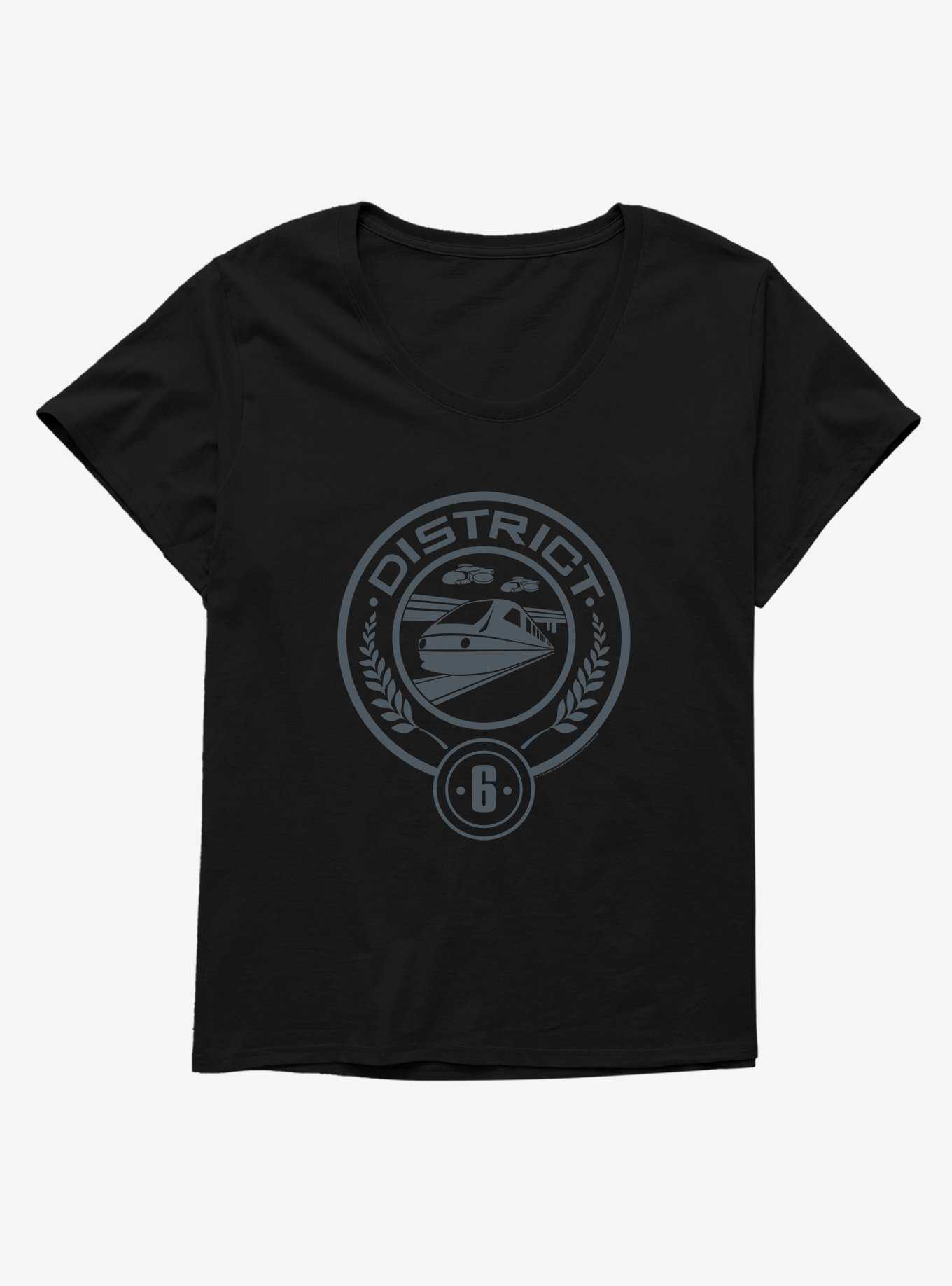 Hunger Games District 6 Logo Girls T-Shirt Plus Size, , hi-res