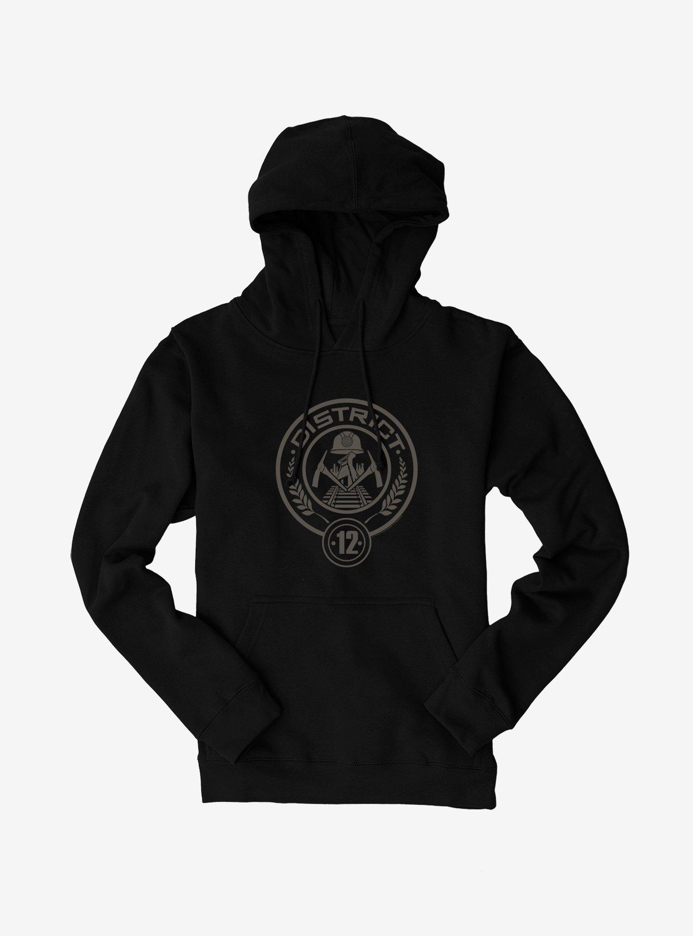 Hunger Games District 12 Logo Hoodie, , hi-res