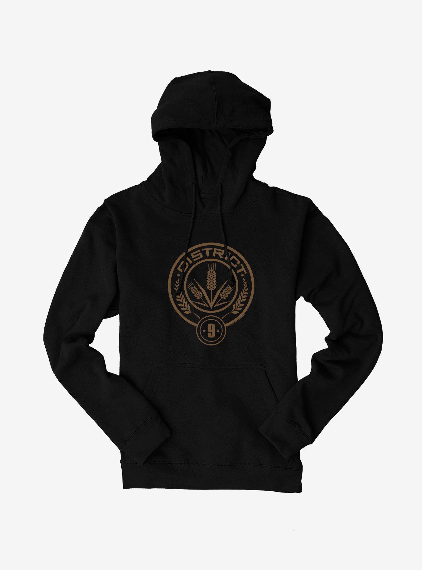 Hunger Games District 9 Logo Hoodie, , hi-res