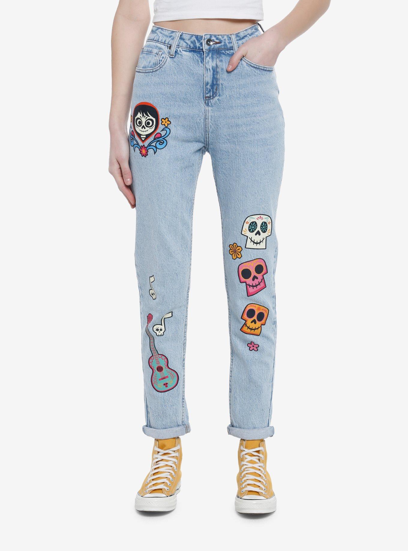 RAINBOW BRIGHT MOM JEANS – Coco Boutique