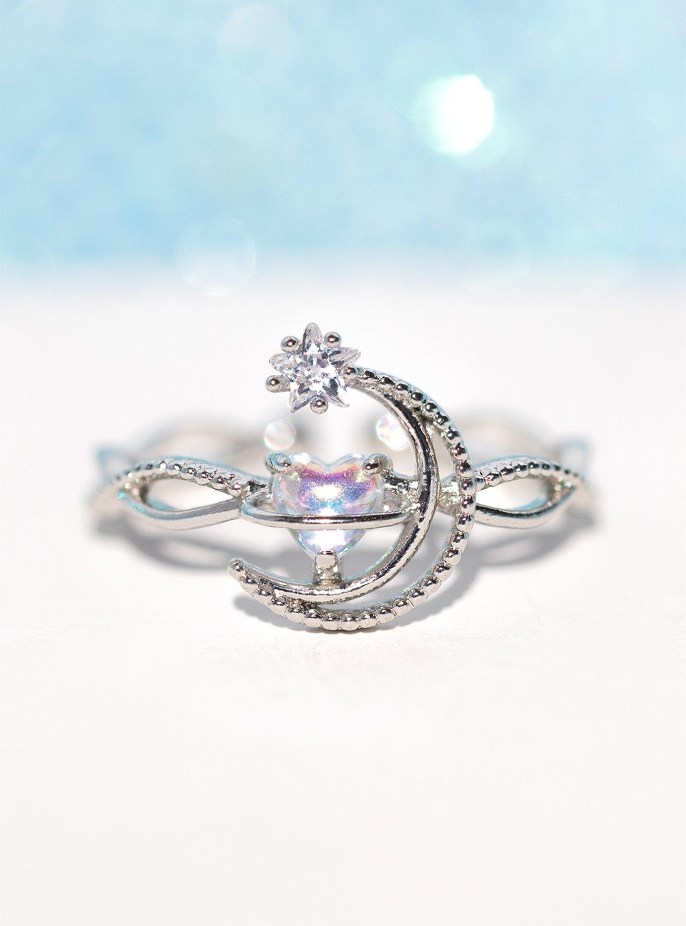 Girls Crew Lunar Love Ring, , hi-res