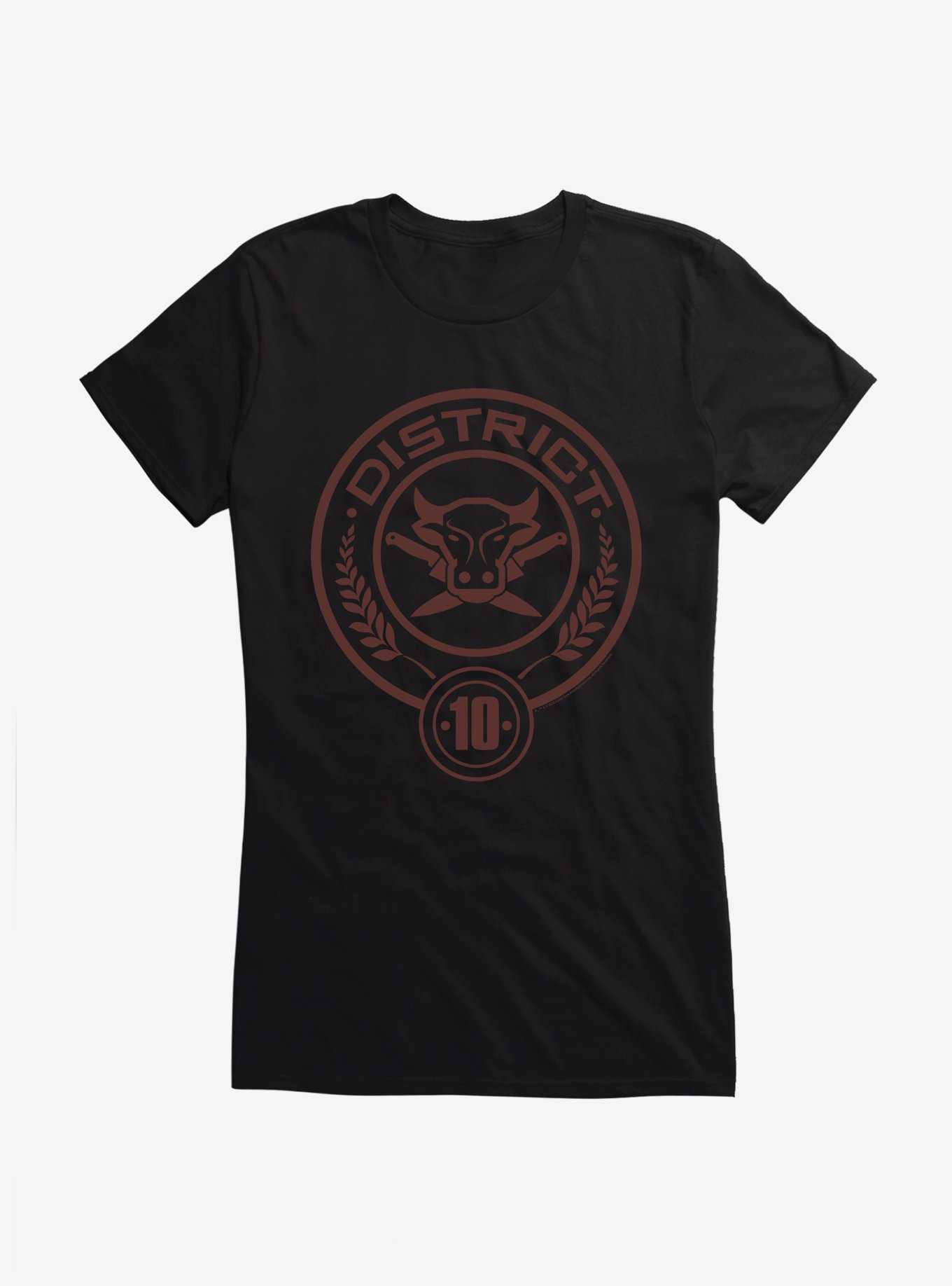Hunger Games District 10 Logo Girls T-Shirt, , hi-res