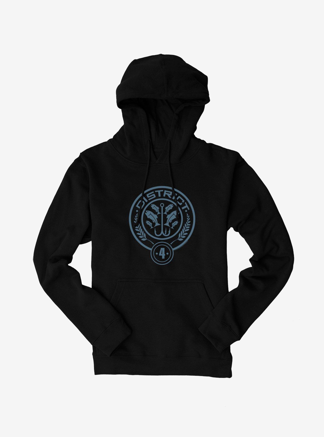 THRDLESS Hunger Games District 4 Logo Hoodie