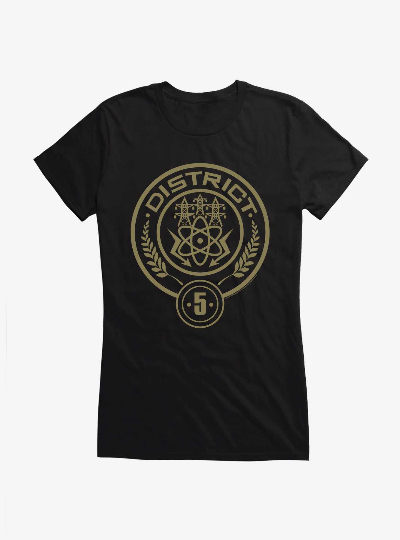 Hunger Games District 5 Logo Girls T-Shirt, , hi-res