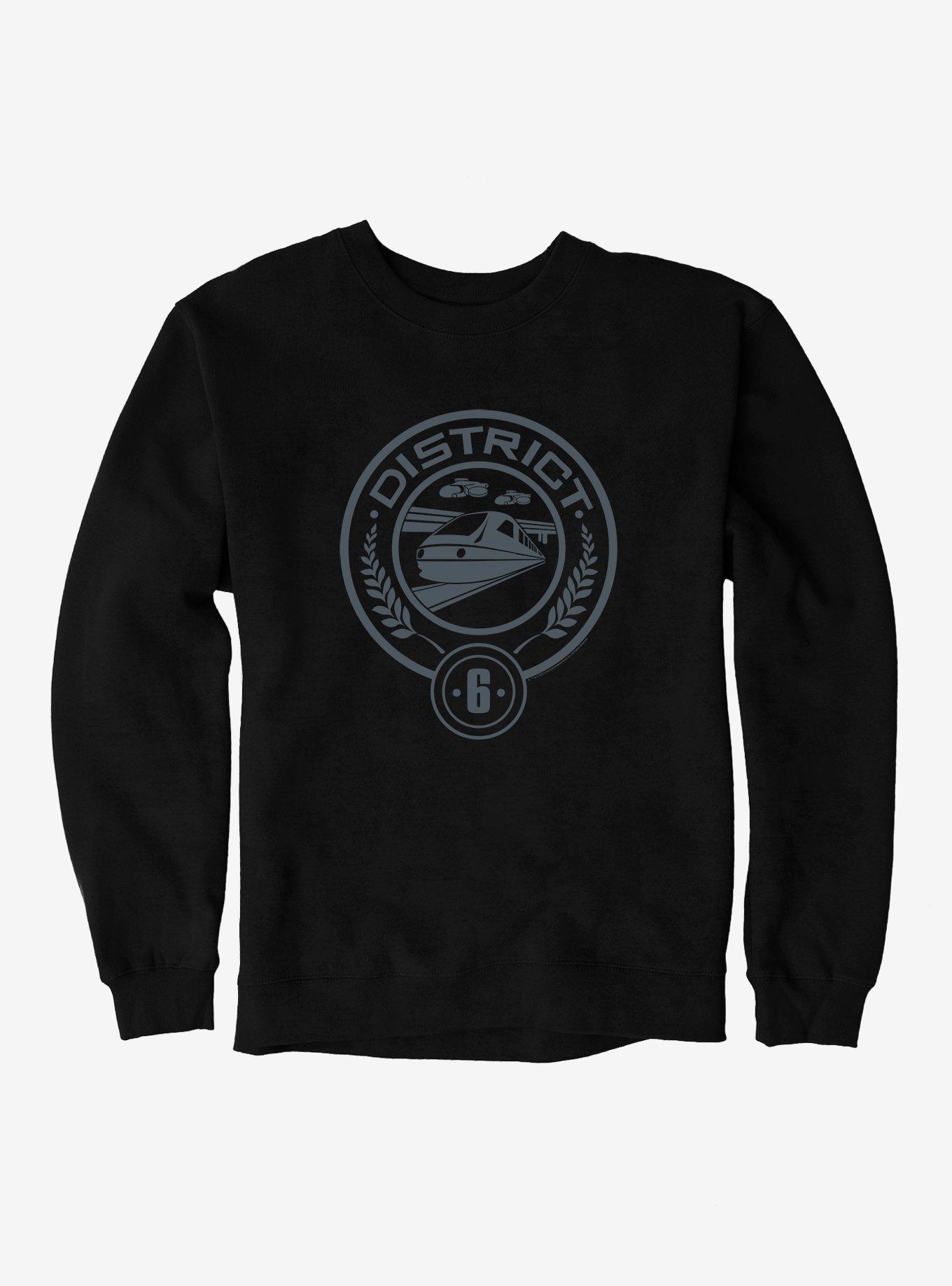 THRDLESS Hunger Games District 6 Logo Sweatshirt