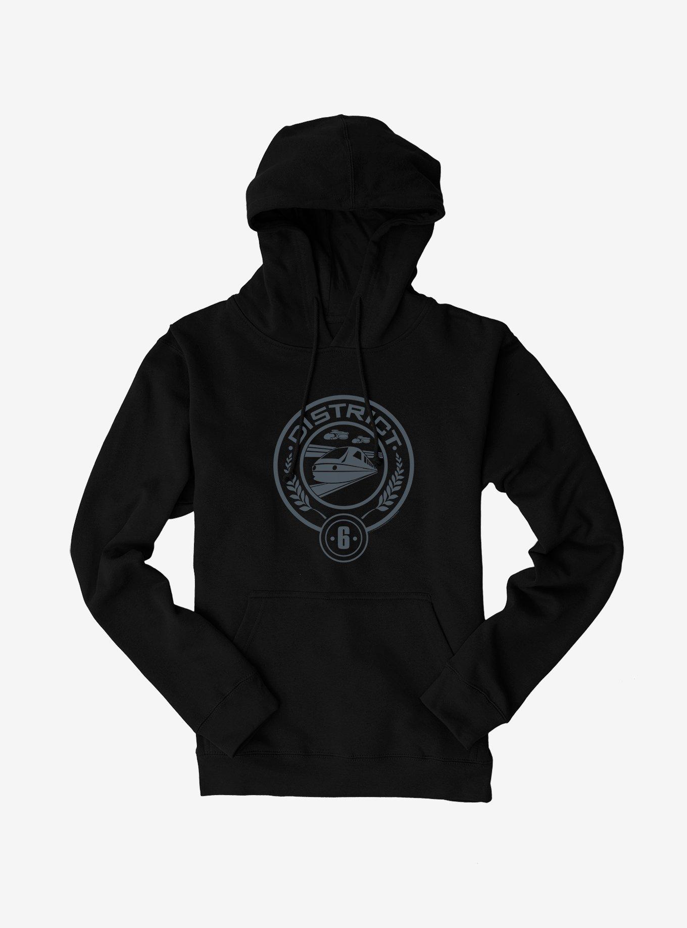 Hunger Games District 6 Logo Hoodie, , hi-res