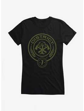 Hunger Games District 7 Logo Girls T-Shirt, , hi-res