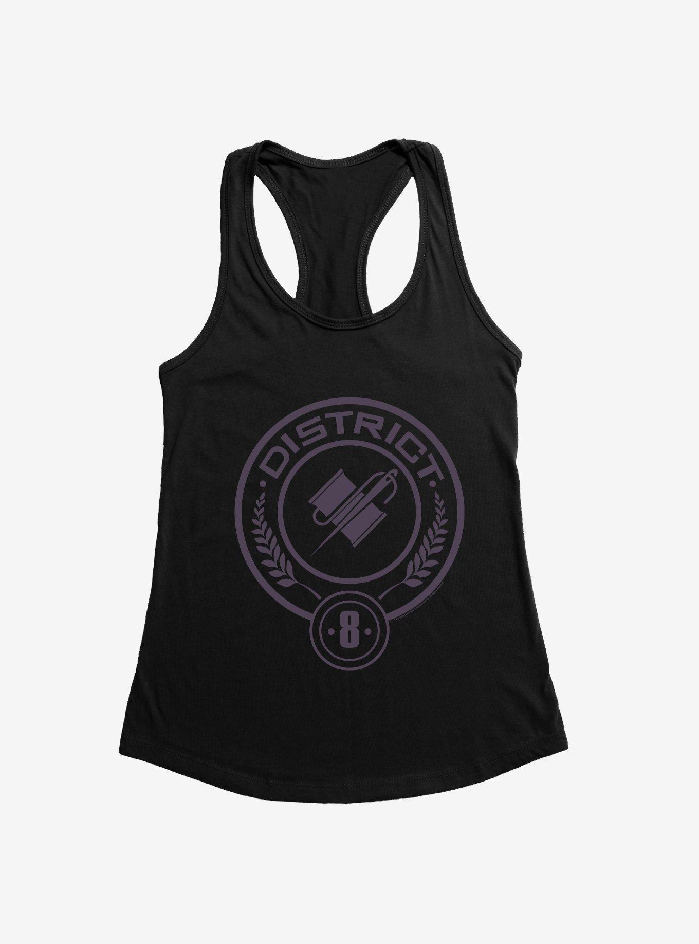 Hunger Games District 8 Logo Girls Tank, , hi-res