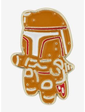 Star Wars Boba Fett Gingerbread Enamel Pin, , hi-res