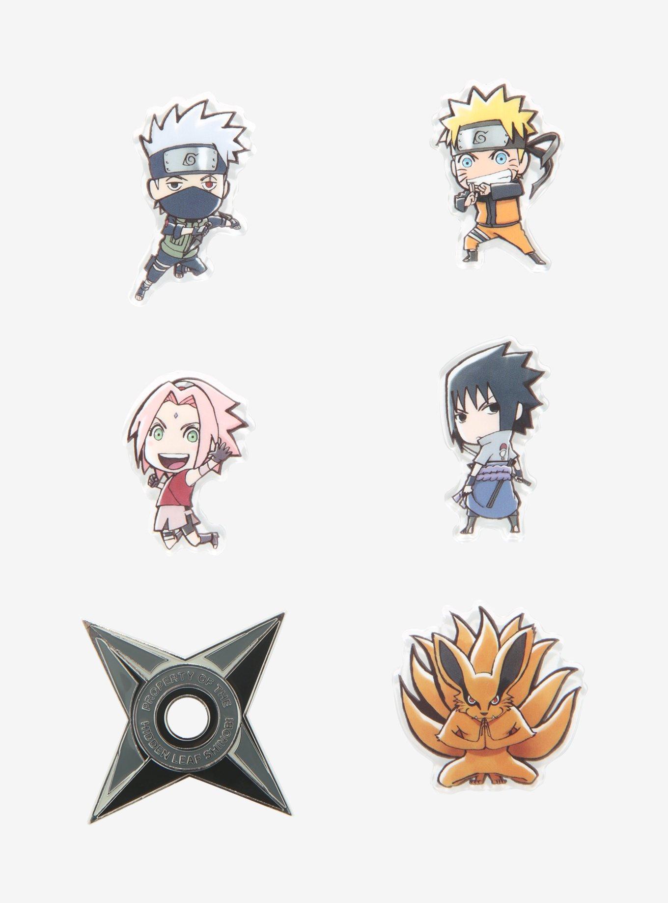 Naruto Shippuden Chibi Blind Box Enamel Pin, , hi-res