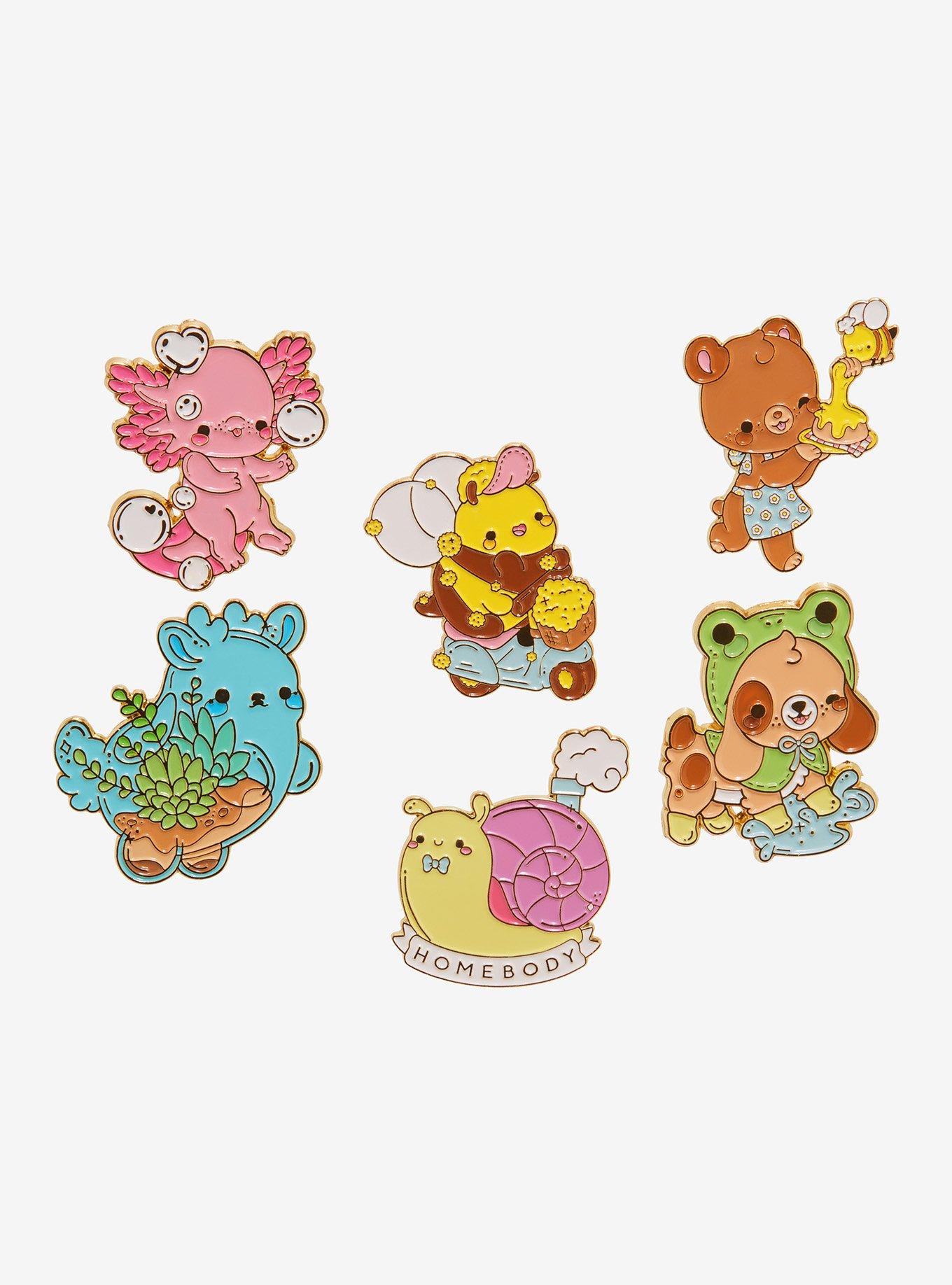 Spring Baby Animals Blind Box Enamel Pin By Bright Bat Design, , hi-res