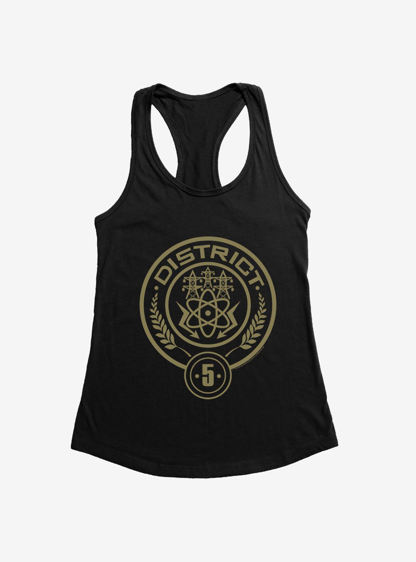 Hunger Games District 5 Logo Womens Tank Top, , hi-res