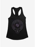 Hunger Games District 8 Logo Womens Tank Top, BLACK, hi-res