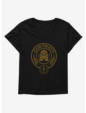 Hunger Games District 1 Logo Womens T-Shirt Plus Size, , hi-res