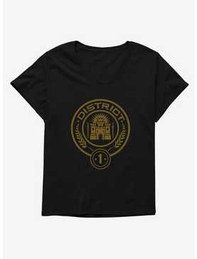 Hunger Games District 1 Logo Womens T-Shirt Plus Size, , hi-res