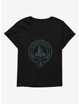 Hunger Games District 3 Logo Womens T-Shirt Plus Size, , hi-res