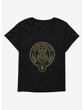 Hunger Games District 5 Logo Womens T-Shirt Plus Size, , hi-res
