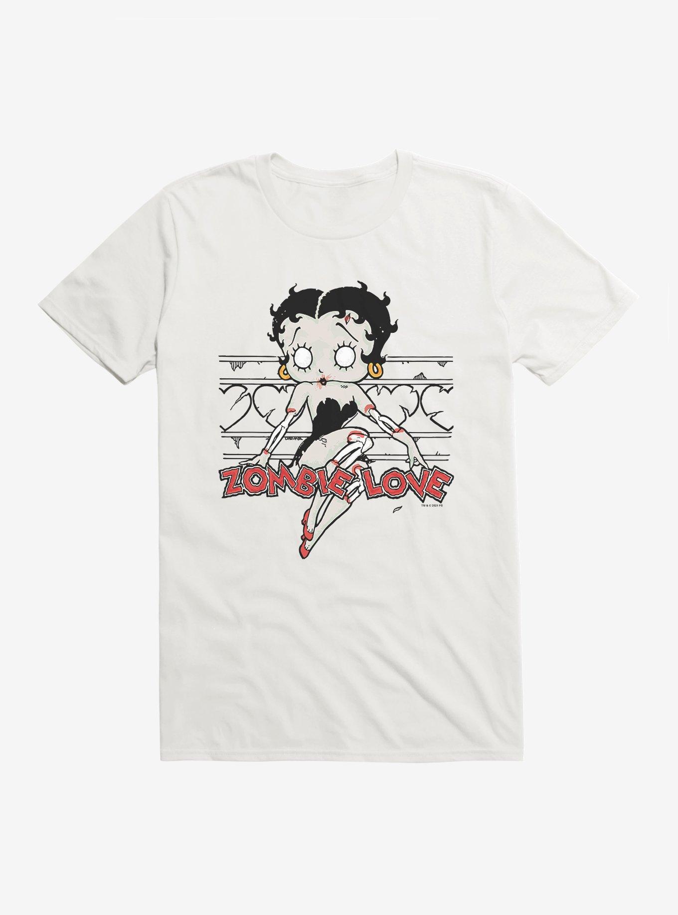 Betty Boop Zombie Love Pose T-Shirt, , hi-res