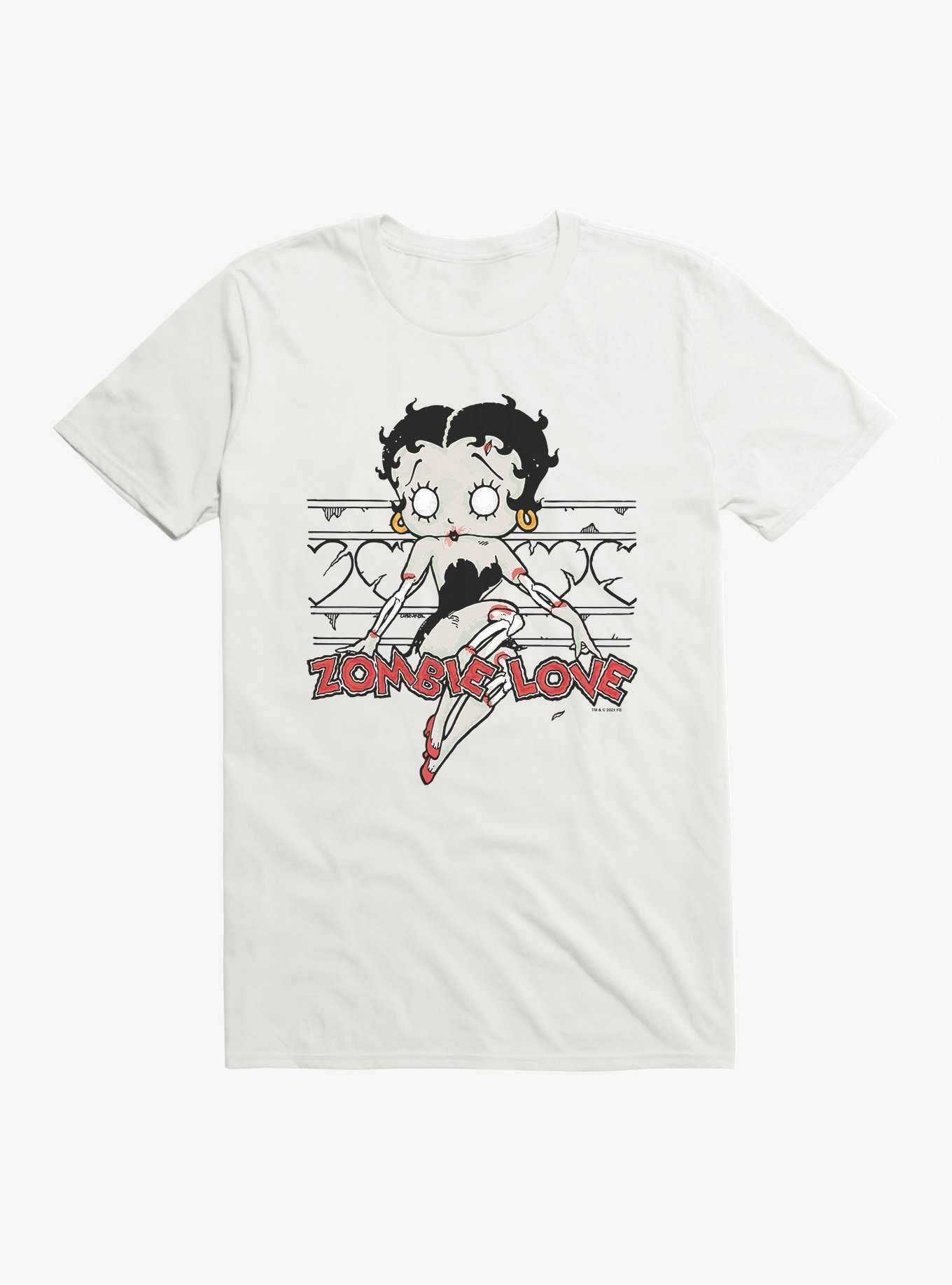 Betty Boop Zombie Love Pose T-Shirt, , hi-res