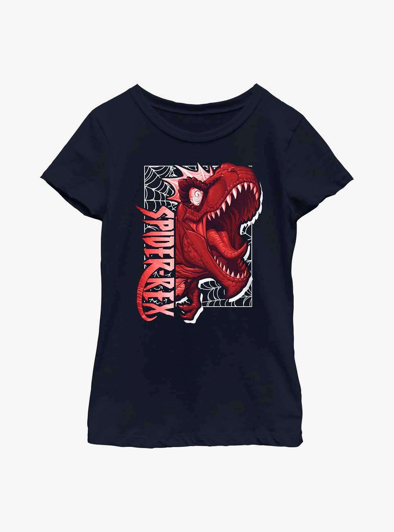 Marvel Spider-Rex Roar Youth Girls T-Shirt, , hi-res