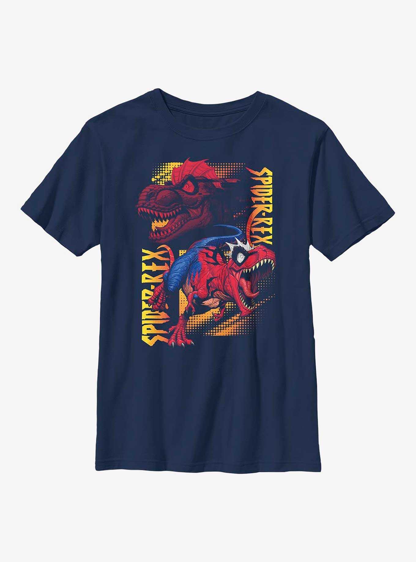Marvel Spider-Rex Panels Youth T-Shirt, , hi-res