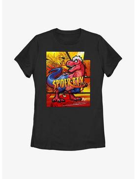 Marvel Spider-Rex Comic Panels Womens T-Shirt, , hi-res
