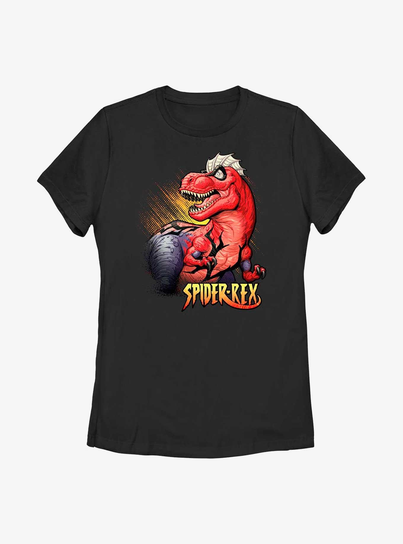 Marvel Spider-Rex Half-Tone Womens T-Shirt, , hi-res
