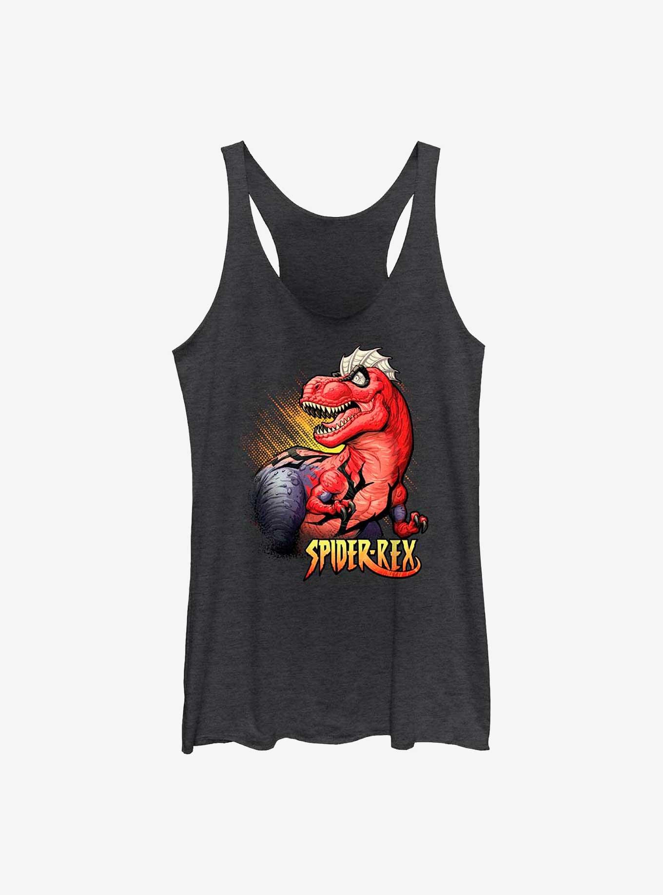 Marvel Spider-Rex Half-Tone Womens Tank Top, , hi-res