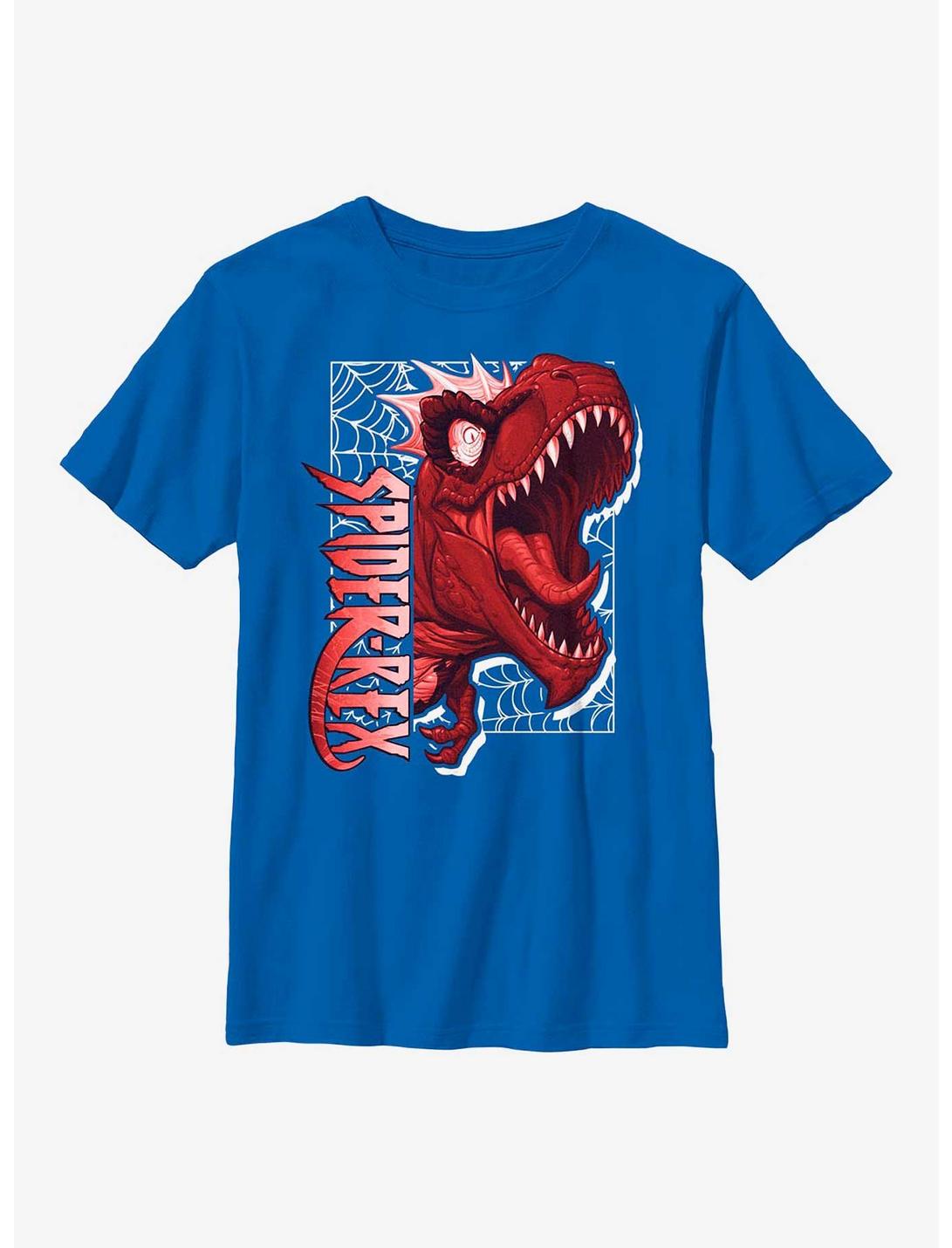 Marvel Spider-Rex Roar Youth T-Shirt, ROYAL, hi-res