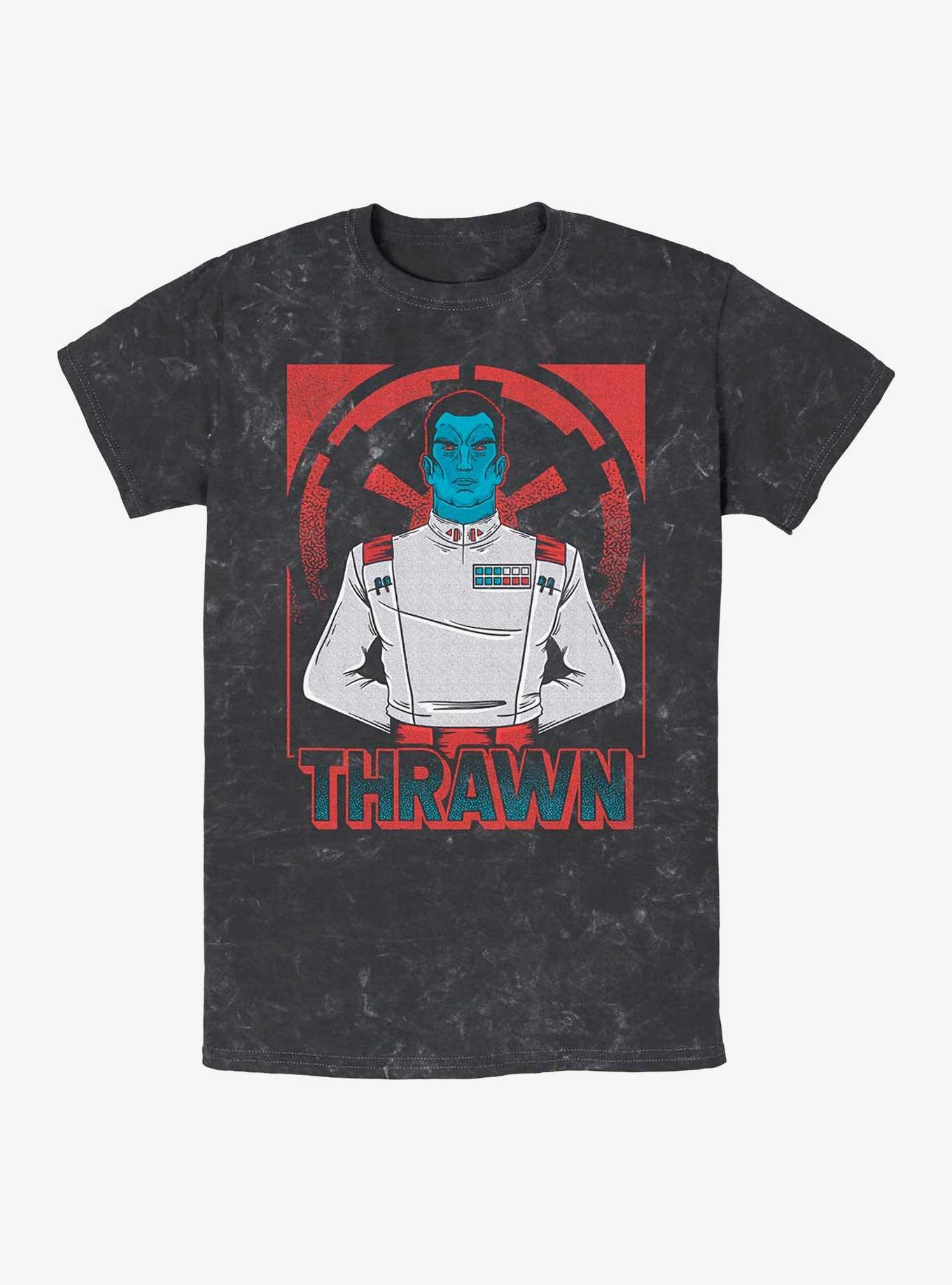 Star Wars Grand Admiral Thrawn Mineral Wash T-Shirt, BLACK, hi-res