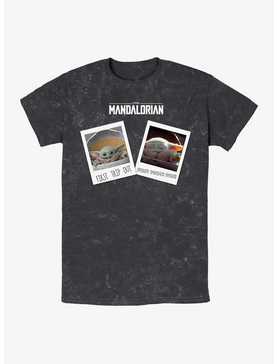 Star Wars The Mandalorian The Child Travel Pics Mineral Wash T-Shirt, , hi-res