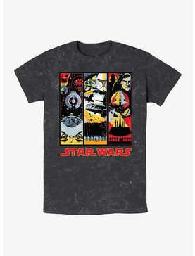 Star Wars Battle Forces Phantom Menace Mineral Wash T-Shirt, , hi-res