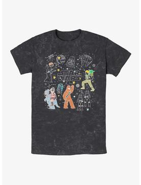 Star Wars Celestial Star Wars Mineral Wash T-Shirt, , hi-res