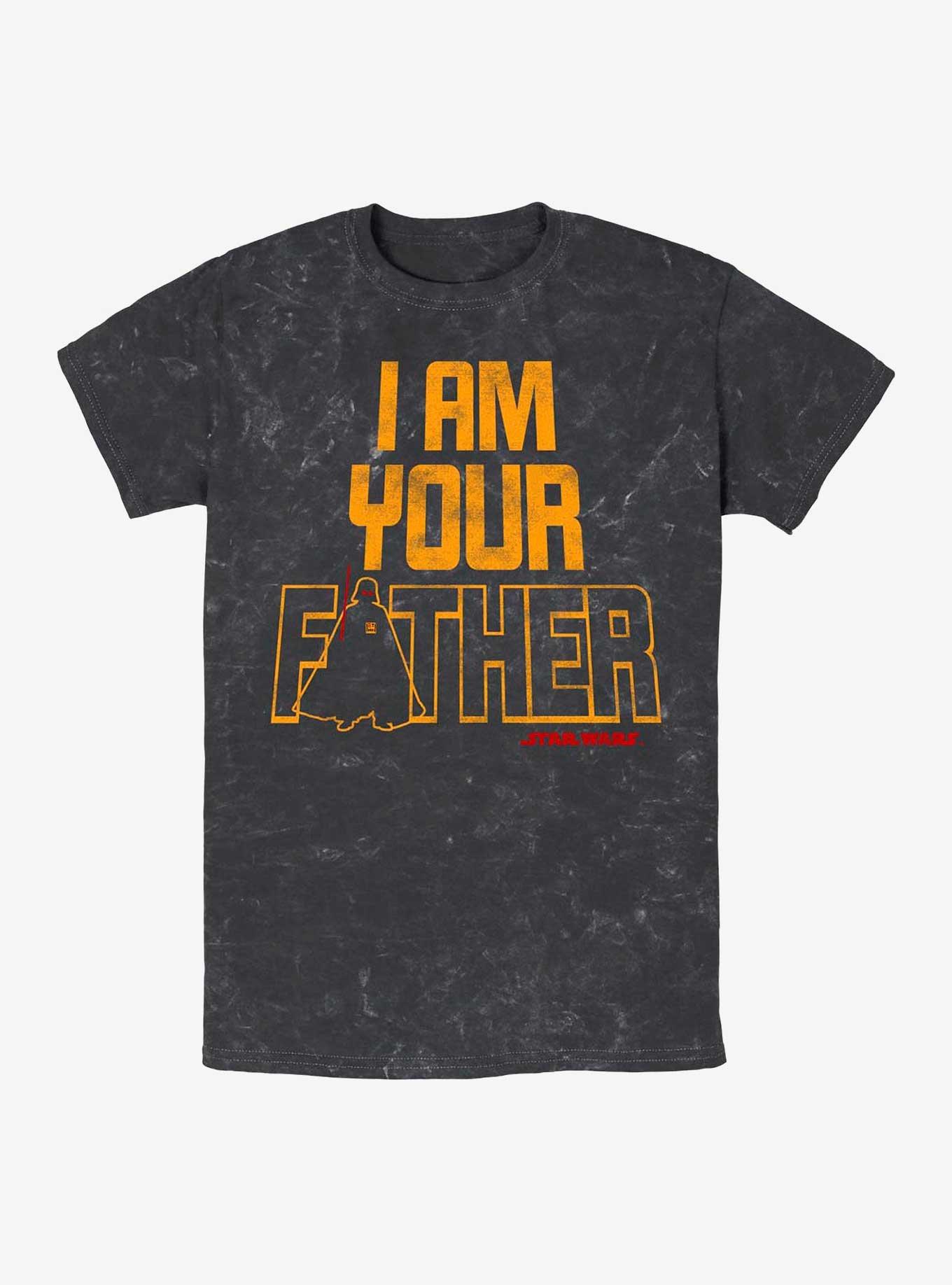Star Wars Father Time Mineral Wash T-Shirt