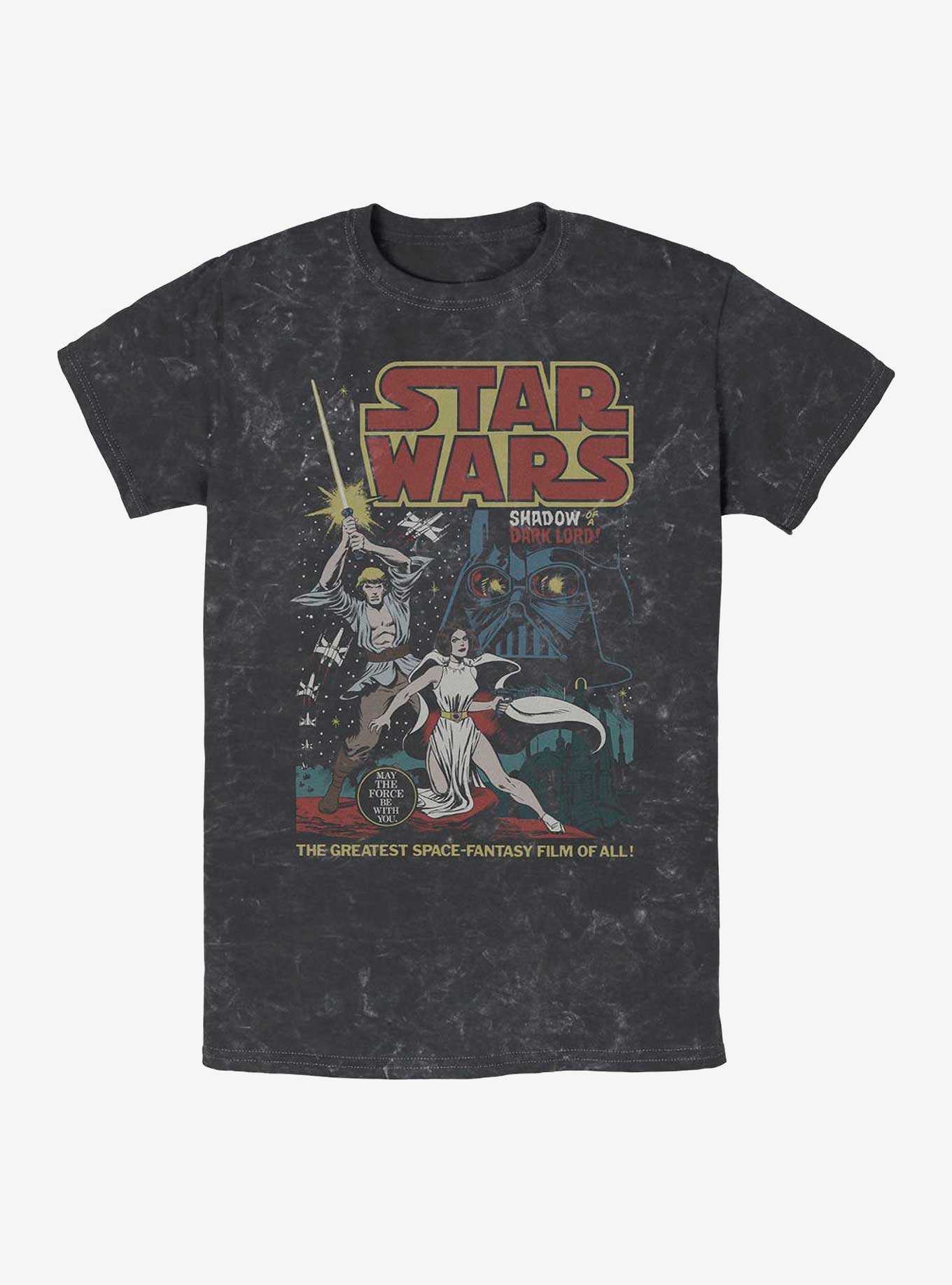 Star Wars Great Space Fantasy Mineral Wash T-Shirt, , hi-res
