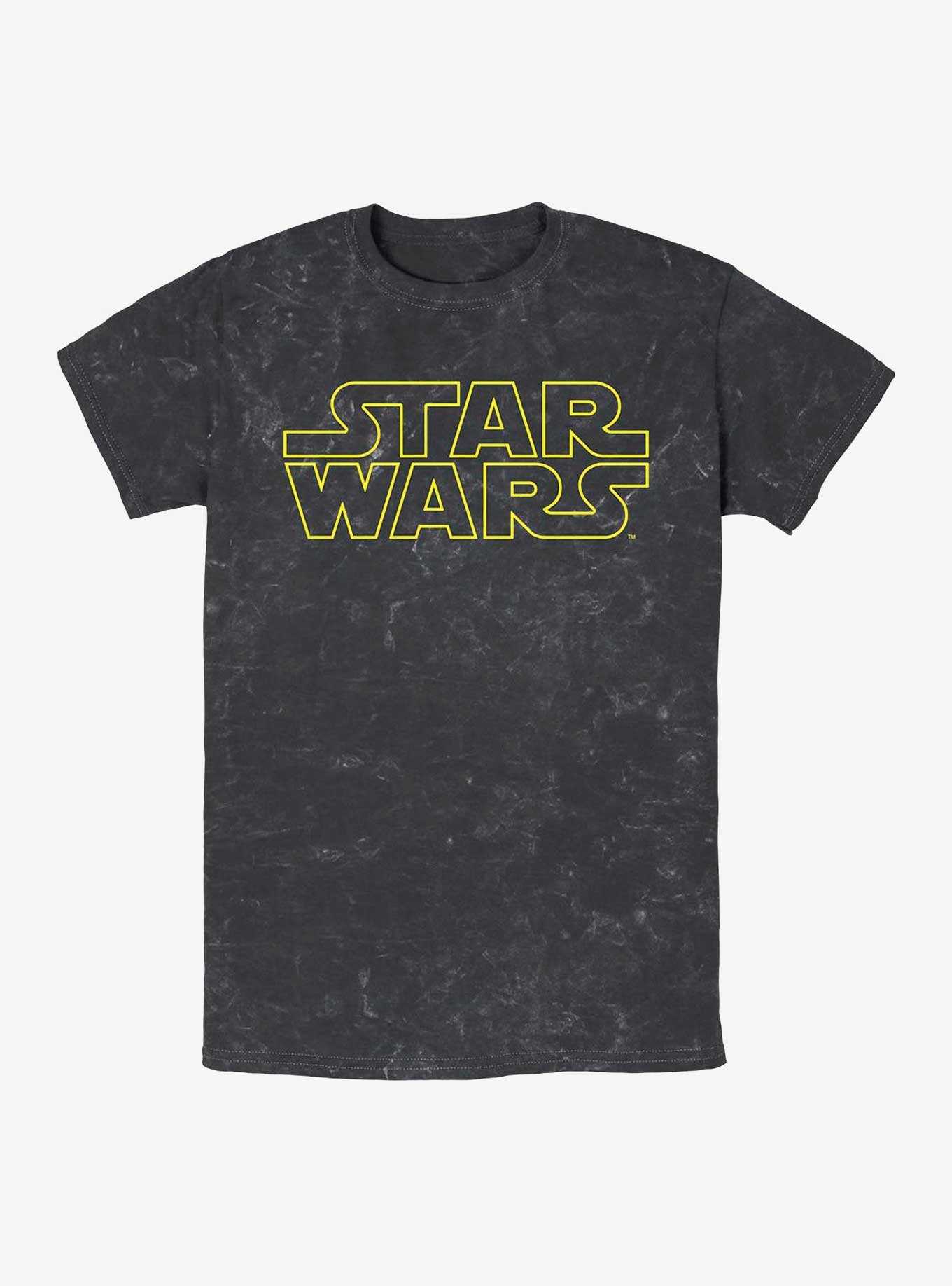 Star Wars Logo Mineral Wash T-Shirt, , hi-res