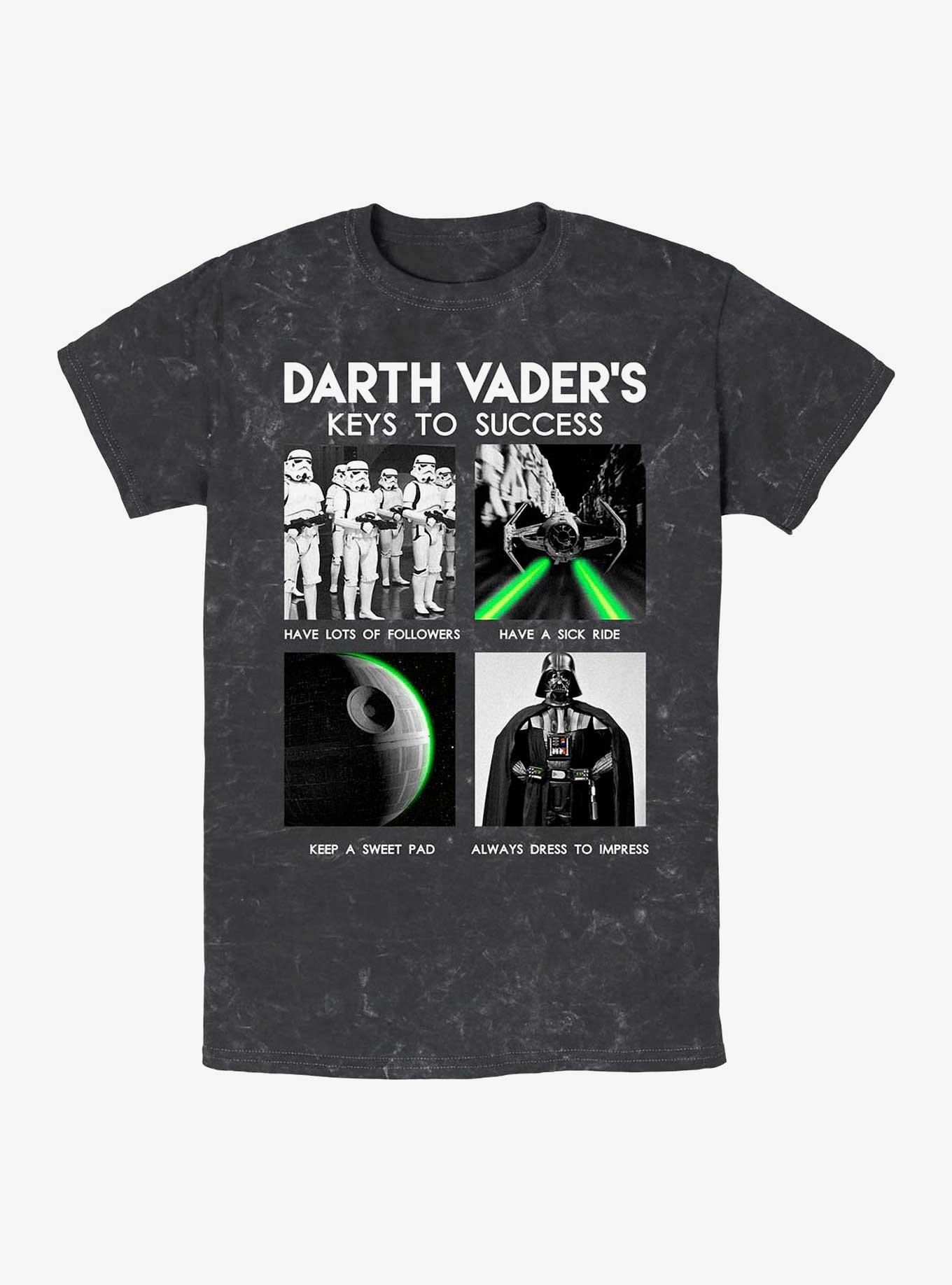 Star Wars Sith Keys To Success Mineral Wash T-Shirt, , hi-res