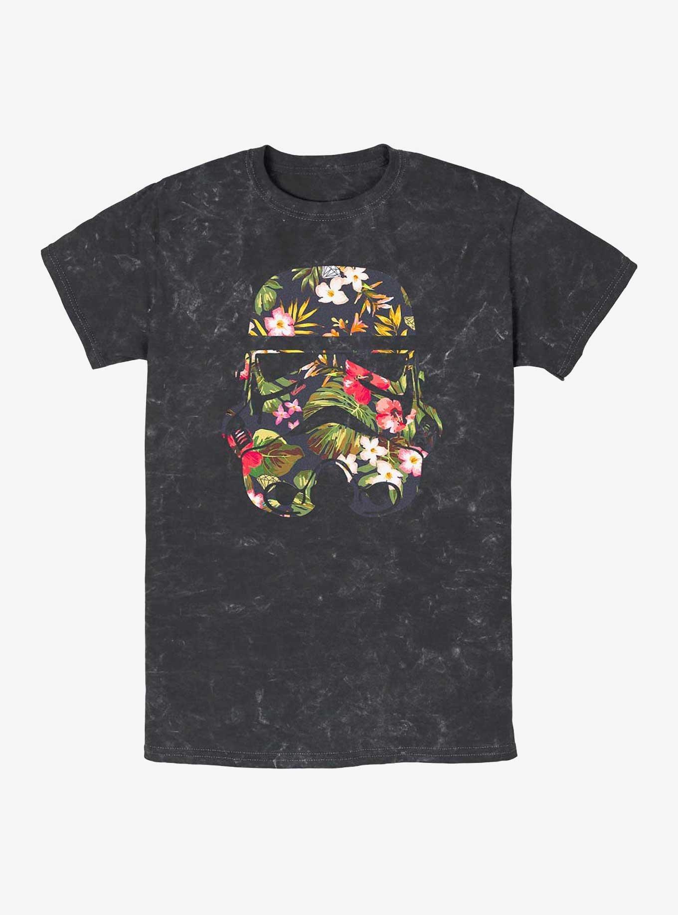 Star Wars Storm Flowers Mineral Wash T-Shirt, , hi-res