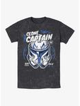 Star Wars: The Clone Wars Clone Captain Rex Mineral Wash T-Shirt, BLACK, hi-res