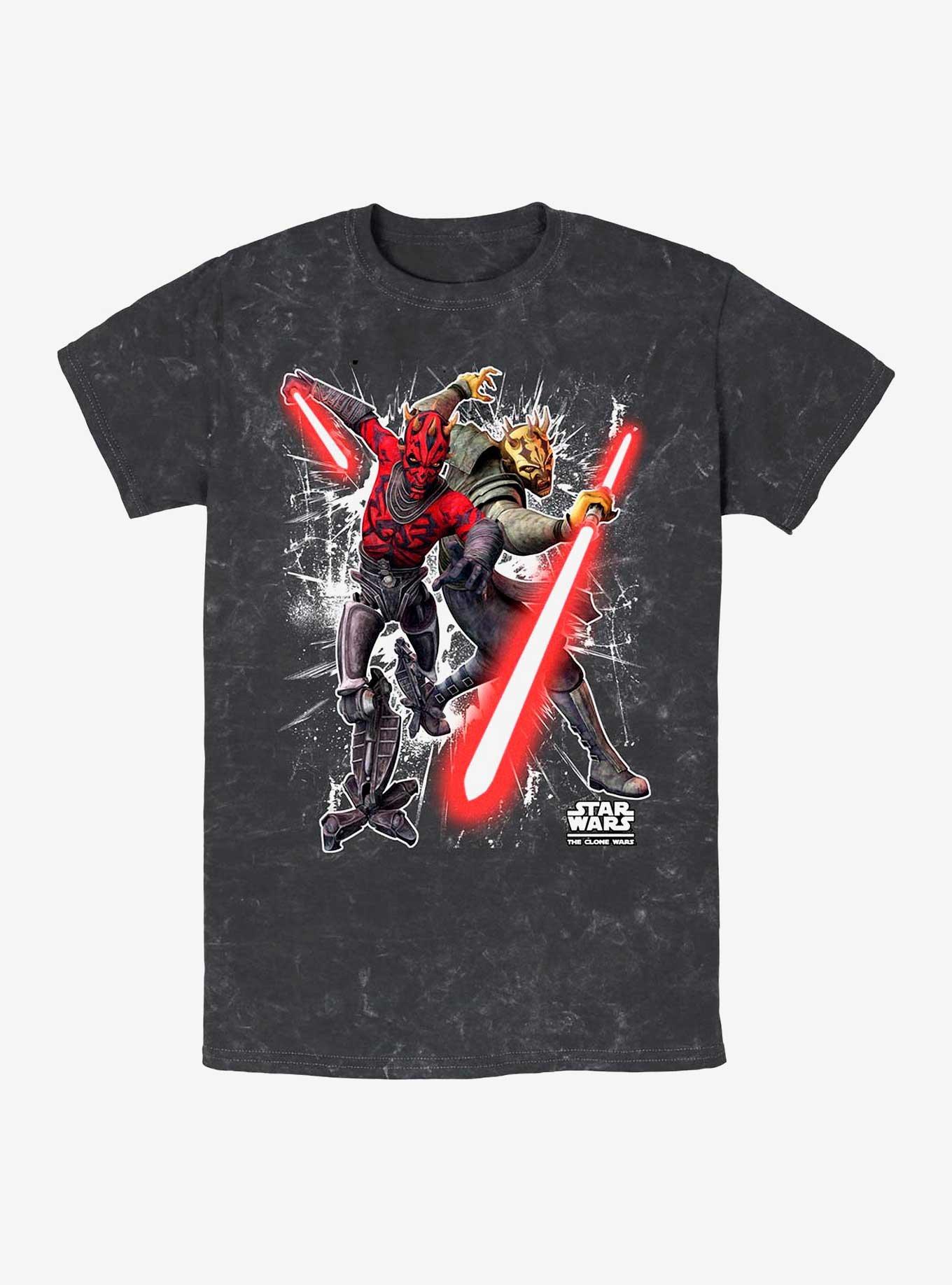 Star Wars: The Clone Wars Sith Brothers Mineral Wash T-Shirt, , hi-res