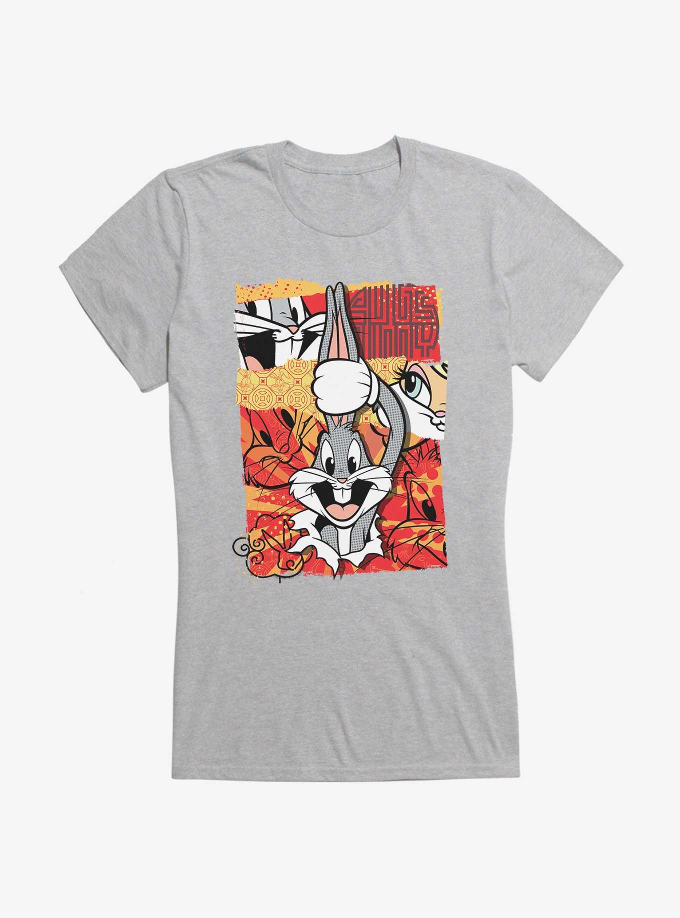 Looney Tunes Pulled Bugs Bunny Girls T-Shirt, , hi-res