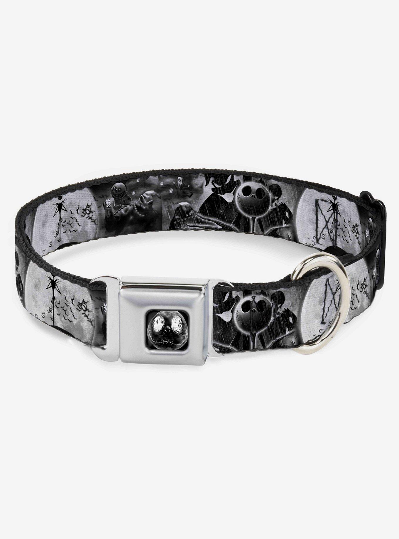 Disney Nightmare Before Christmas Oogie Boogie Scenes Seatbelt Buckle Dog Collar, , hi-res