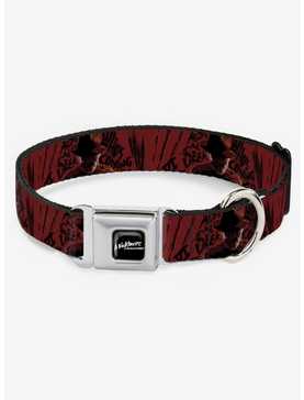 A Nightmare on Elm Street Freddy Poses Quote Hand Scratching Seatbelt Buckle Dog Collar, , hi-res