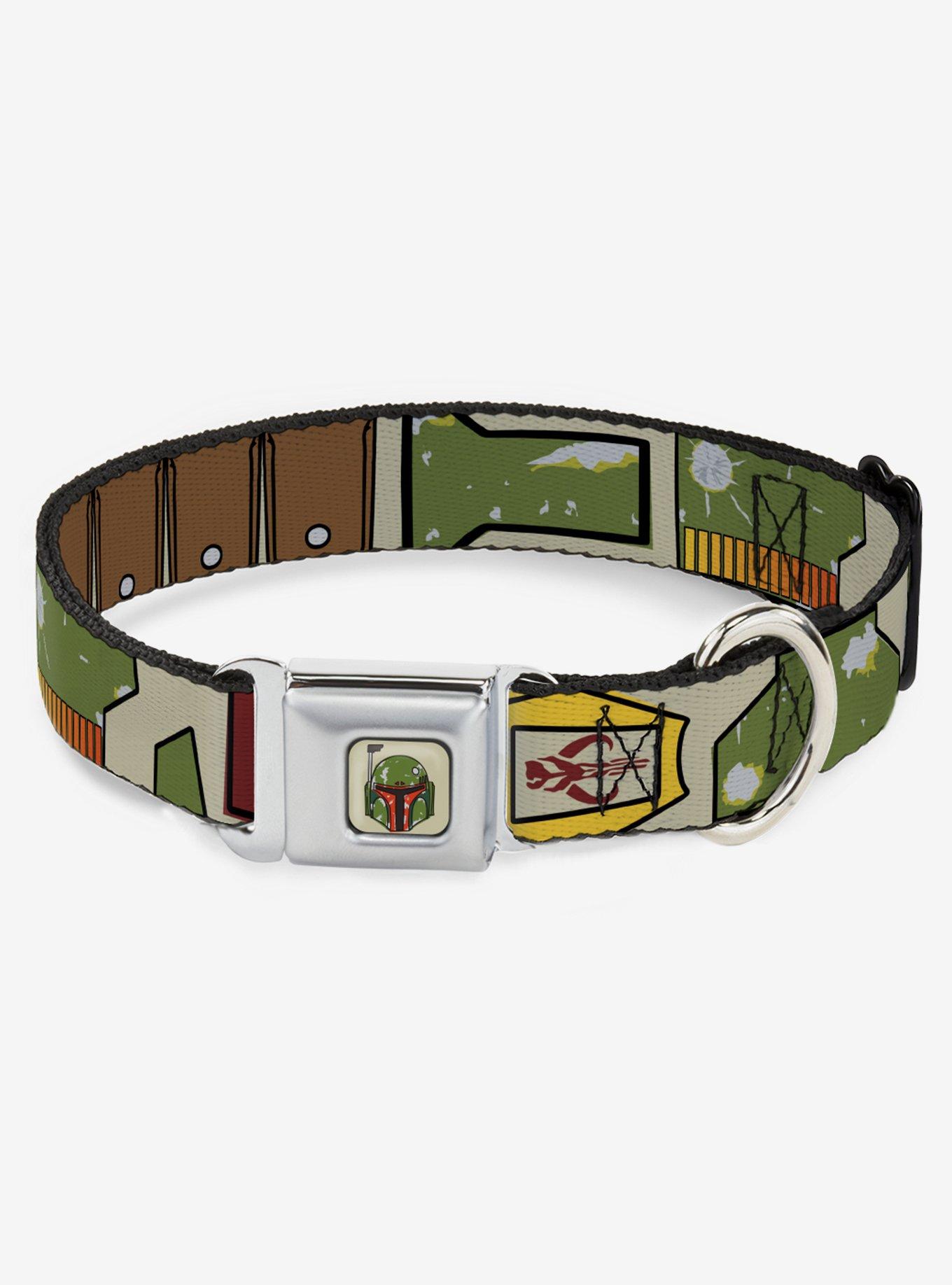 BUCKLEDOWN Star Wars Book of Boba Fett Utility Belt Seatbelt Buckle Dog Collar