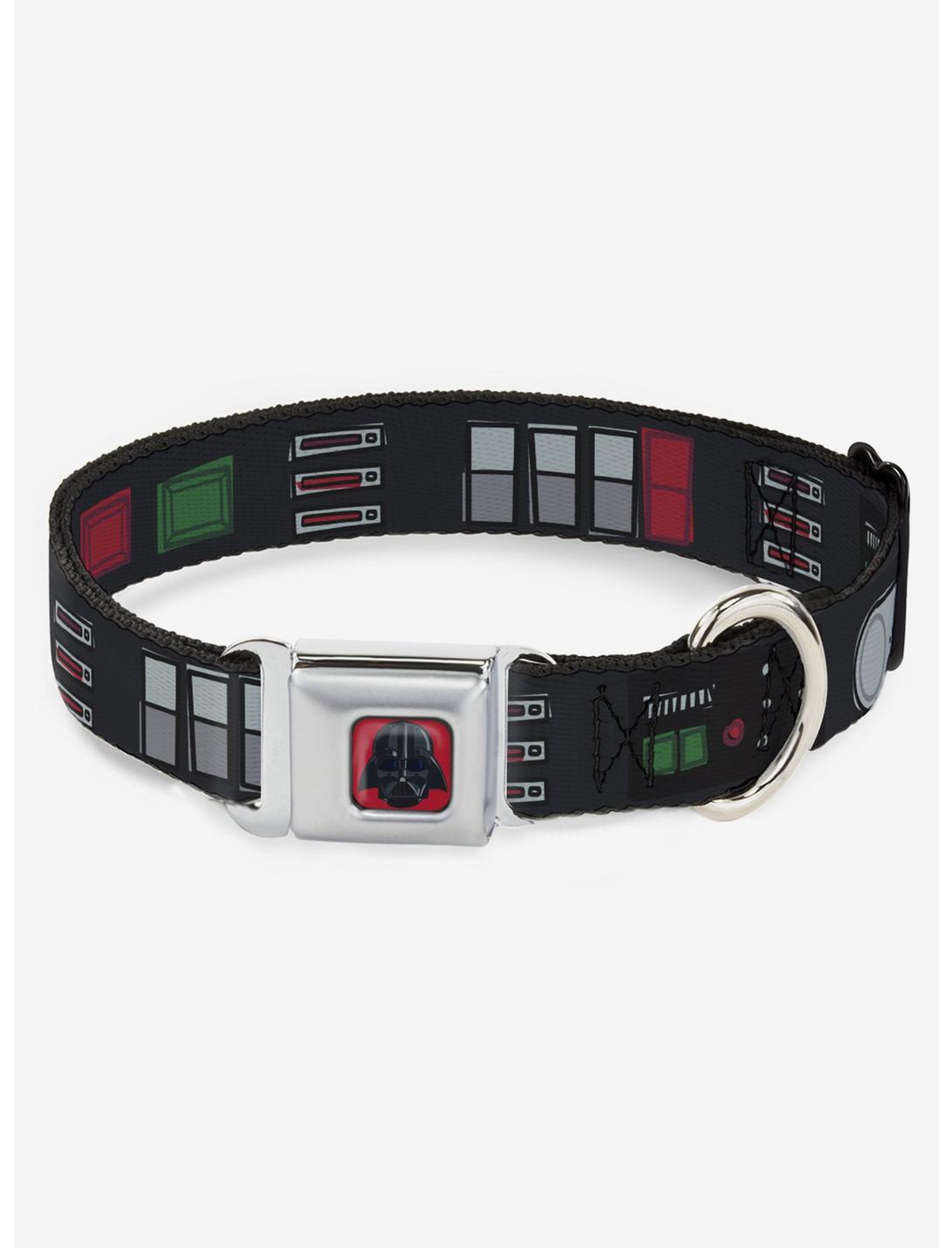 Star Wars Darth Vader Utility Belt Seatbelt Buckle Dog Collar, BLACK, hi-res