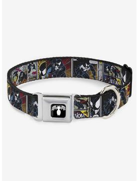 Marvel Venom Comic Book Panels Seatbelt Buckle Dog Collar, , hi-res
