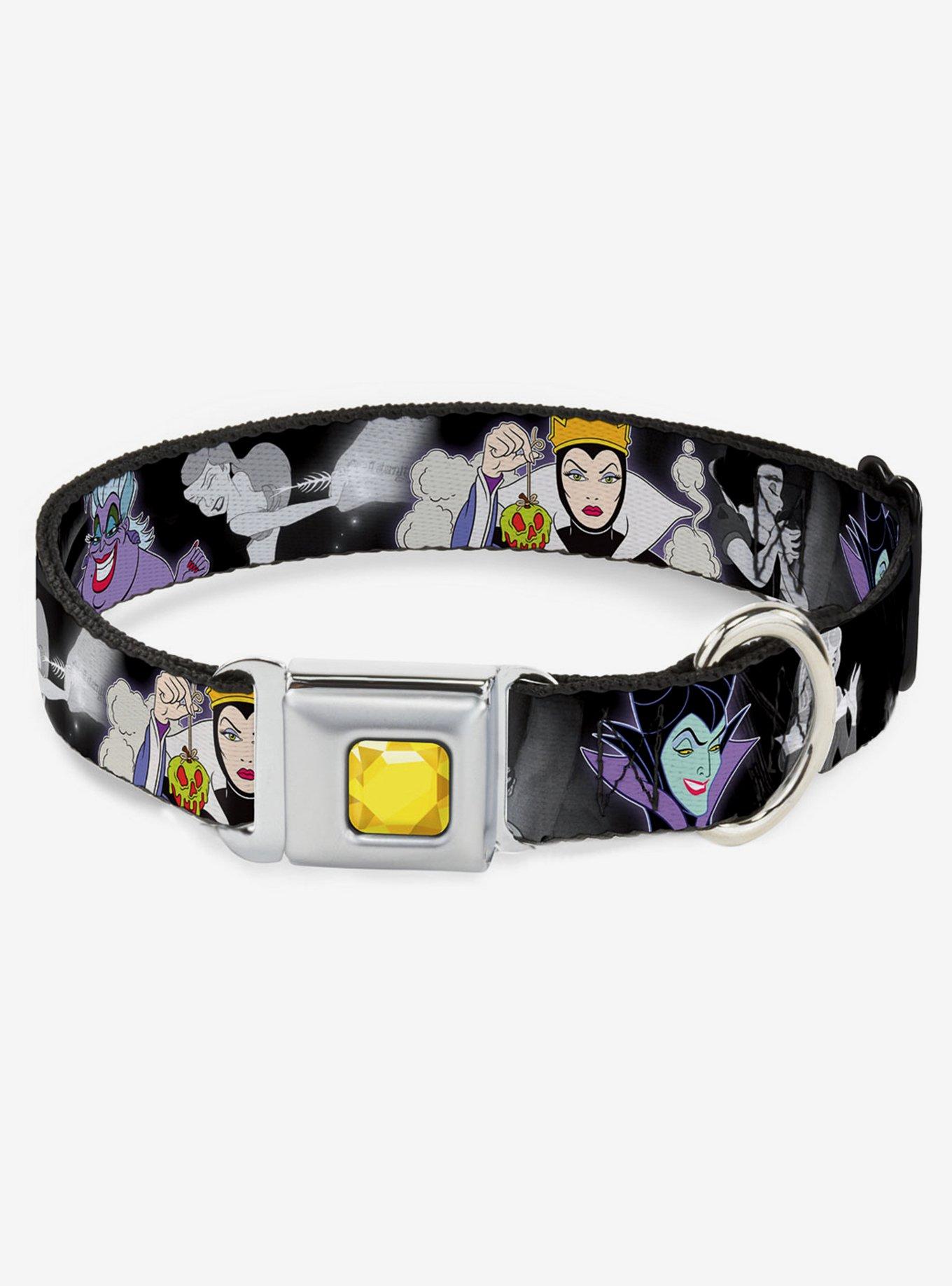 Disney Villains Hexing Scenes Seatbelt Buckle Dog Collar, , hi-res